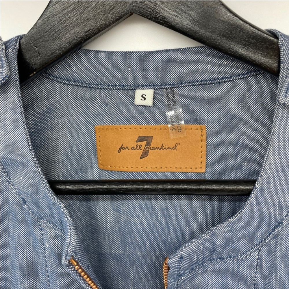 7 For All Mankind Zipper Jacket / blazer NWOT